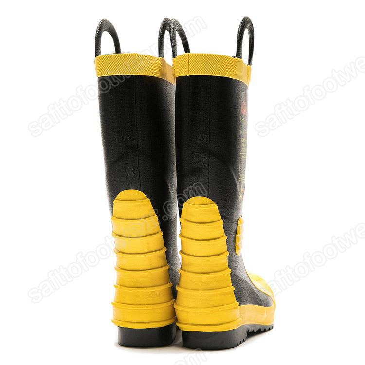 rubber firefighter safety boots rubber firefighter safety boots