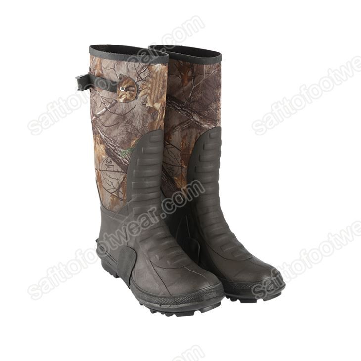 Botes de goma exterior impermeables de camuflatge